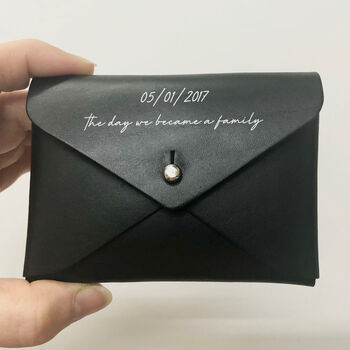 Personalised Leather Business Card Case, 6 of 7