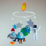 Space Themed Baby Mobile, thumbnail 1 of 7