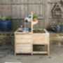 Children's Wooden Outdoor Mud Kitchen And Veg Patch, thumbnail 1 of 11