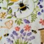 Bees And Blossoms Hand Embroidery Kit, thumbnail 8 of 12