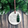Gin Christmas Tree Ornament, thumbnail 1 of 5