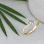 'Giselle' Salt And Pepper Diamond Engagement Ring, thumbnail 5 of 11