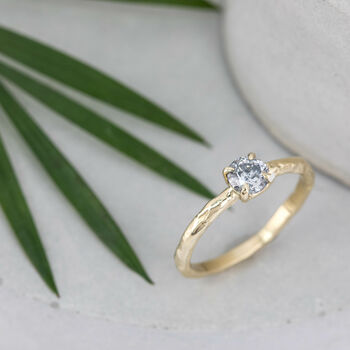 'Giselle' Salt And Pepper Diamond Engagement Ring, 5 of 11