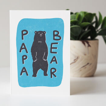 Papa Bear Card, 2 of 4