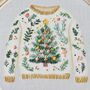Christmas Jumper Embroidery Kit, thumbnail 3 of 6