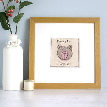 Personalised Bear 1st Or Any Birthday Card For Girl, 4 of 11