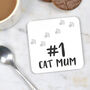 Cat Mum Coaster, thumbnail 1 of 2