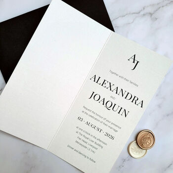 Alexandra Wedding Invitations, 2 of 6