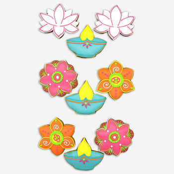 Hand Iced Diwali Biscuit Tin, 3 of 3