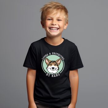 Welsh Corgi Children T Shirt, 2 of 8