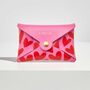 Personalised Love Heart Pink Leather Card + Coin Purse, thumbnail 2 of 7