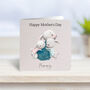 Personalised Mother's Day Cute Bunny Card, thumbnail 1 of 3