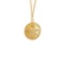 Queen Elizabeth Sixpence Coin 24k Gold Plated Necklace, thumbnail 3 of 12