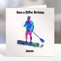 Paddle Board Pun 'Sup' Super Birthday Card, thumbnail 1 of 4