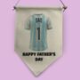 Personaslied Football And Rugby Shirt Customisable Pennant Flag, thumbnail 10 of 10