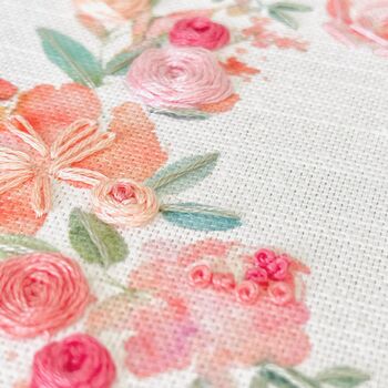 Summer Wreath Embroidery Hoop Kit, 5 of 5