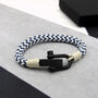 Personalised Men's Thick Nautical Rope Bracelet, thumbnail 5 of 7