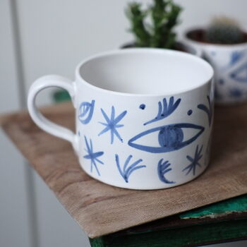 'Tide Mills' Handmade Ceramic Mug, 4 of 4