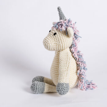 Lucy The Unicorn Knitting Kit, 7 of 12