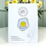 Egg Cellent Funny Egg Shaped Enamel Pin, thumbnail 1 of 8