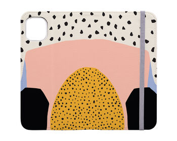 Abstract Forms Wallet Phone Case, More Colours, 2 of 3