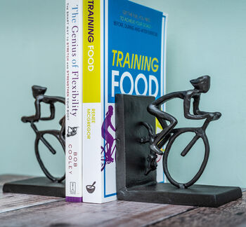 Cyclist Bookends, 2 of 4
