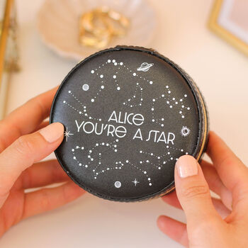 Personalised Cosmic Jewellery Box Case Gift, 5 of 11