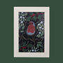 Pack Of Five Reusable Eco Friendly Christmas Cards Blank Or Optional Handwritten Message, thumbnail 8 of 10