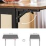 Extendable Folding Dining Table For Small Spaces, thumbnail 7 of 10