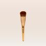 Vegan Eight Piece Makeup Brush Set | Mineral Makeup Essentials In Hessian Bag, thumbnail 3 of 9