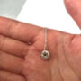 Sterling Silver Mini Doughnut Necklace, thumbnail 8 of 12