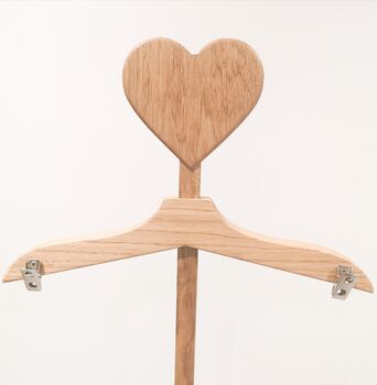 Wooden Baby Clothing Stand, 7 of 8