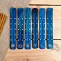 Wooden Incense Holders In Midnight Blue And Gold, thumbnail 2 of 12