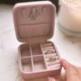 Portable Jewellery Box Light Pink, thumbnail 4 of 11