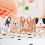 Puppy Party Popcorn Boxes X Six, thumbnail 1 of 3