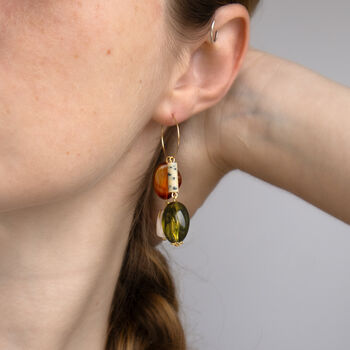 Bohemian Multicolour Bead Necklace, 4 of 6