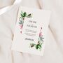 Festive Winter Wedding Invitations, thumbnail 1 of 4