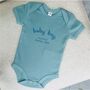 Baby Boy Pregnancy Announcement Baby Vest, thumbnail 1 of 2