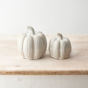 Reactive Glaze Pumpkin Set, 2 of 3