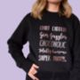 Personalised All About Mummy Jumper, thumbnail 1 of 9