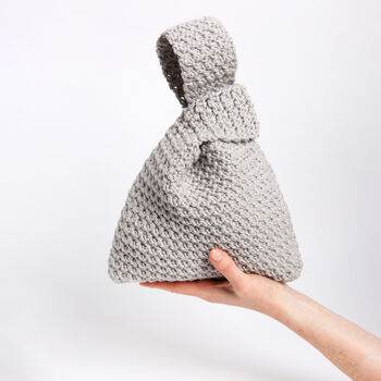 Midi Knot Bag Easy Crochet Kit, 2 of 9