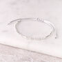 Sterling Silver 'Be You Always' Morse Code Bracelet, thumbnail 2 of 7
