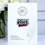 Sorry Ladies I'm Taken Enamel Pin Badge, Gifts For Men, thumbnail 1 of 8
