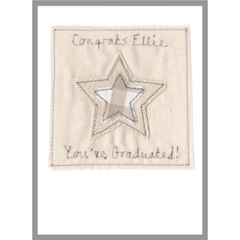 Personalised Embroidered Congratulations Card For Any Occasion, 11 of 12