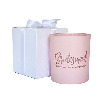 Bridesmaid Thank You Candle, 2 of 2