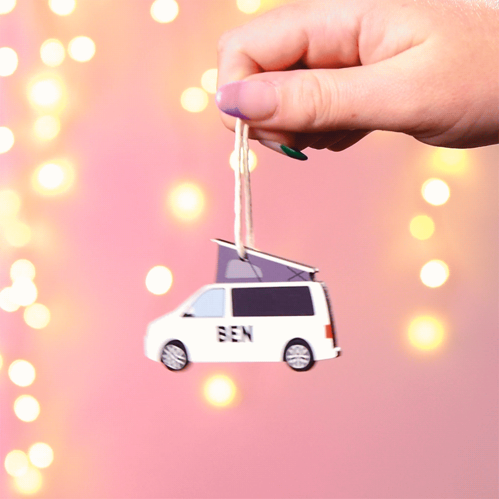 Personalised Campervan Decoration, thumbnail 2 of 10