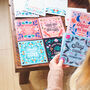 Set Of Six Positive And Happy Greeting Cards, thumbnail 5 of 12