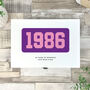 Personalised Year Milestone White Wooden Memory Box 18th, 21st, 50th Birthday And Anniversary Gift, thumbnail 6 of 12