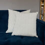 Luxury Ticking Stripe / Pinstripe 100% Cotton Cushion, thumbnail 3 of 4