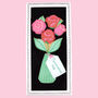 Personalised Hand Iced Bunch Of Roses Letterbox, thumbnail 1 of 4